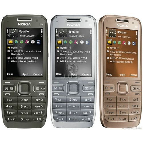 nokia-e52-โทรศัพท์มือถือโลหะ-3g-wifi-gps-คลาสสิก-ครบชุด