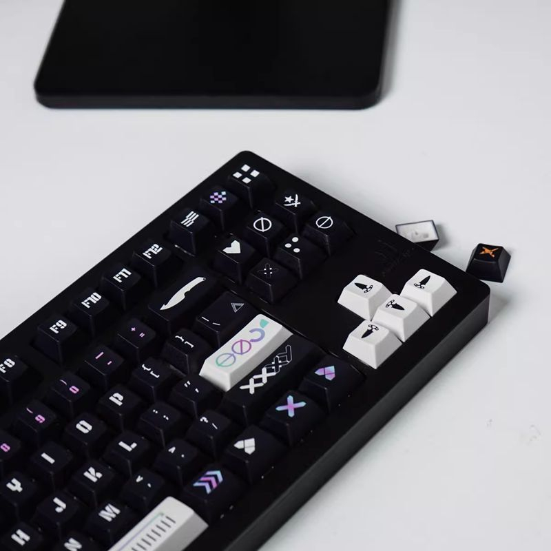 Keycap เฉพาะcsgo Printstream Theme Keycap 129 คีย์โปรไฟล์เชอร์รี่ PBT ...