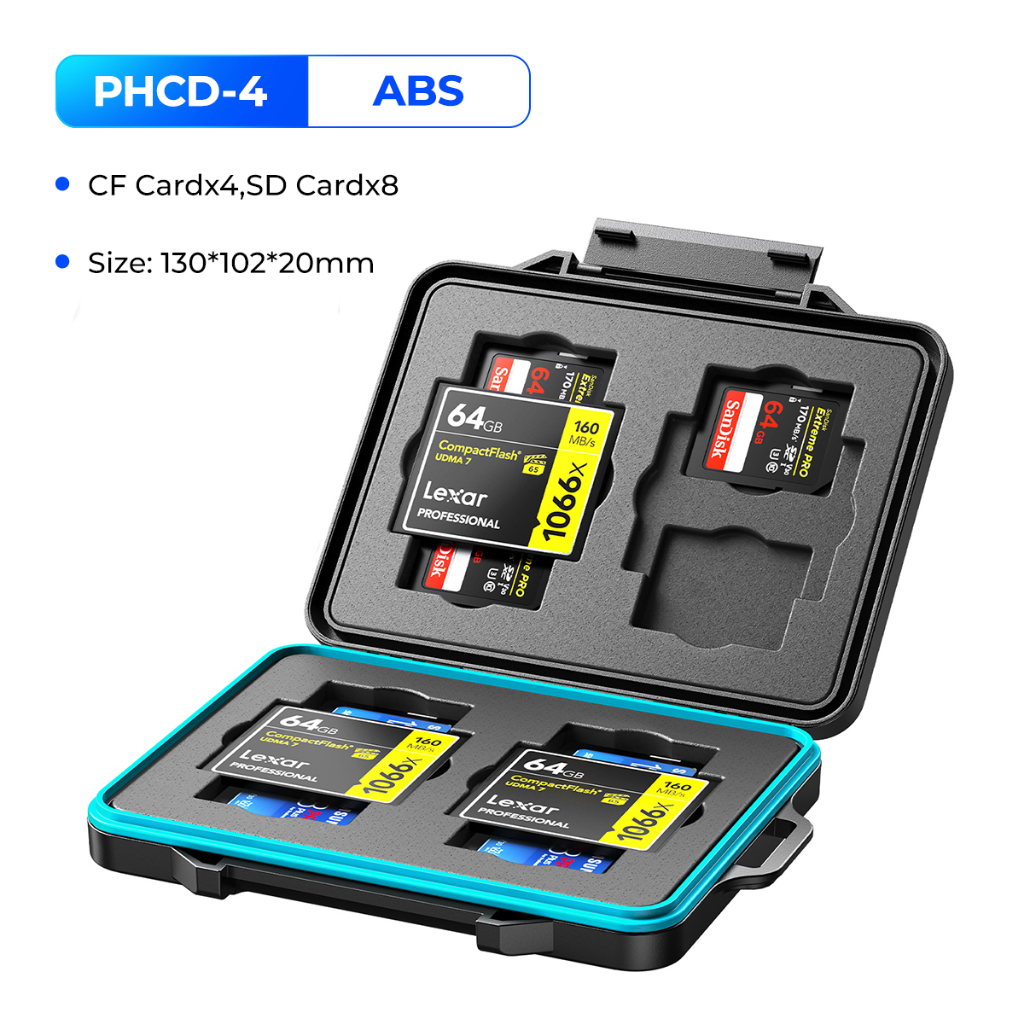 ORICO 24 Slots SD Card Case Holder Water Resistant & AntiShock Memory