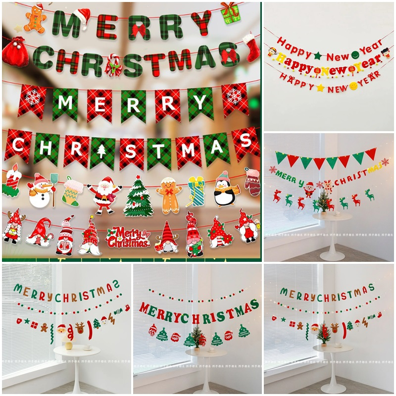 ธงแบนเนอร์ แบบดึง สําหรับตกแต่งเทศกาลปีใหม่ 2025 | Shopee Thailand