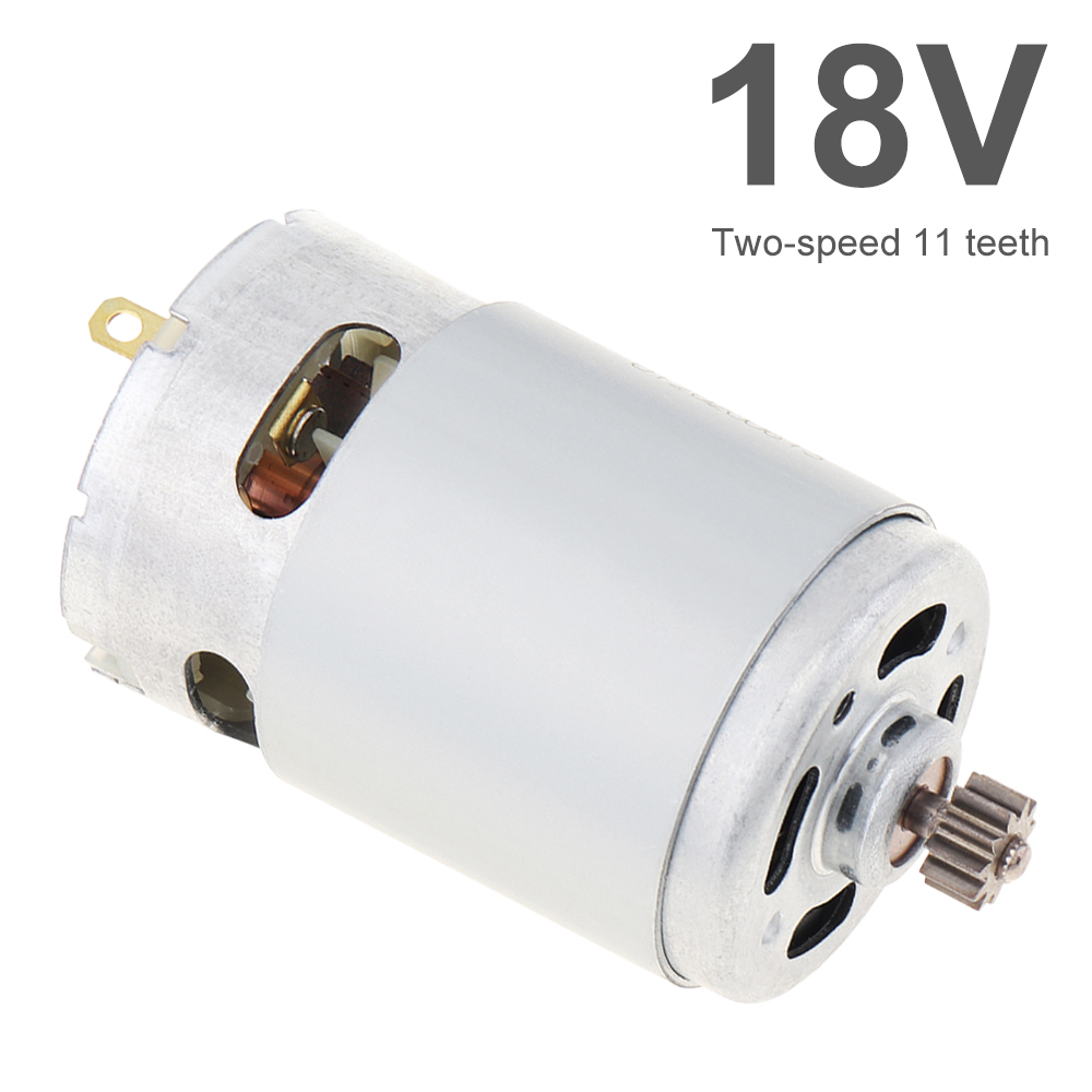 มอเตอร์-dc-ความเร็วสูง-rs550-18v-23000-rpm-พร้อมกล่องเกียร์แรงบิดสูง-11-ซี่-สําหรับสว่านชาร์จ-ไขควง