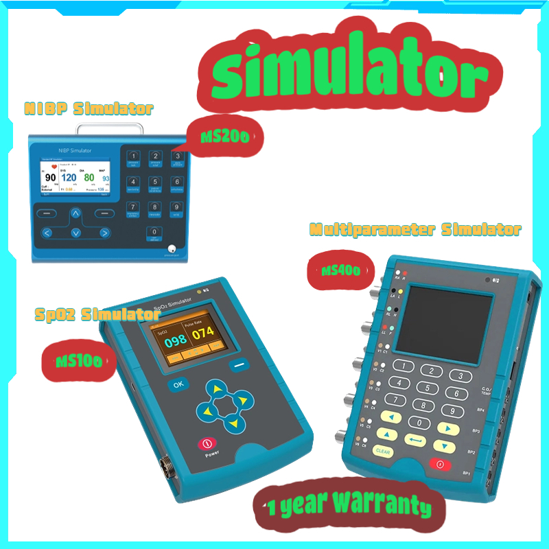 Ms400 ตัวจําลองมัลติพารามิเตอร์ MS100 SpO2 MS200 NIBP/MS400 ...