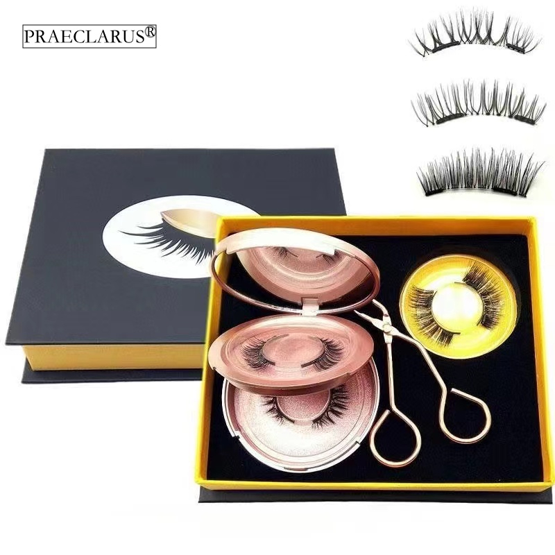 praeclarus-ชุดขนตาปลอม-แม่เหล็ก-ที่ดัดขนตา-แม่เหล็ก-ที่ติดขนตา-ใช้สำหรับติดขนตาแม่เหล็ก