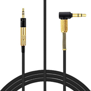 สายสัญญาณเสียง 3.5 มม. เป็น 2.5 มม. แบบเปลี่ยน สําหรับหูฟัง Sennheiser Momentum 4 3 2 1 HD4.40BT HD4.50BT พร้อมไมโครโฟน AUX