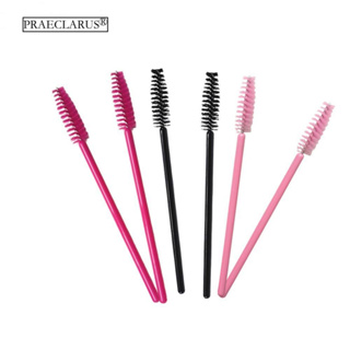 PRAECLARUS 50pcs ขนตาขนตาแปรงขนตาขนตา 50 Pcs Disposable Mascara Brushes