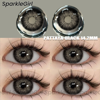 ส่งไวจากไทย🧿 SparkleGirl คอนแทคเลนส์ บิ๊กอาย14.2MM PATTAYA BROWN/GRAY/BLUE/GREEN (2 ชิ้น/คู่) คอนแทคเลนส์ รายปี