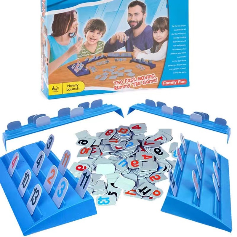 Rummikub Rummy Tile Game Traveling Portable Rummikub Israel Mahjong