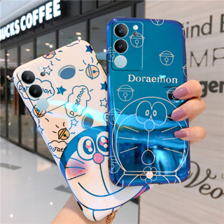 เคสโทรศัพท์มือถือ VIVOV29 VIVOV27 VivoY27 VIVOY36 ซิลิโคนนุ่ม ลายการ์ตูนโดราเอมอน สําหรับ Vivo V29 5G V27 Y27 Y36 Y02A Y02 Y35 2022 Y22s Y22 Y16 V25 Pro 5G Y02s Y30 T1 5G T1x Y76 V23 V23e Y15s Y01 Y33T Y21T Y21 Y33s V21 Y12s Y20s Y20 เคสวีโว่วี29