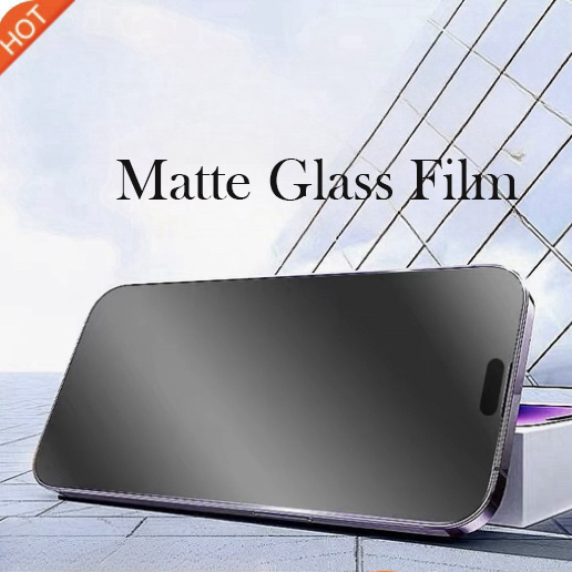 Matte Tempered glass film compatible for iphone 15 16 pro max Screen ...