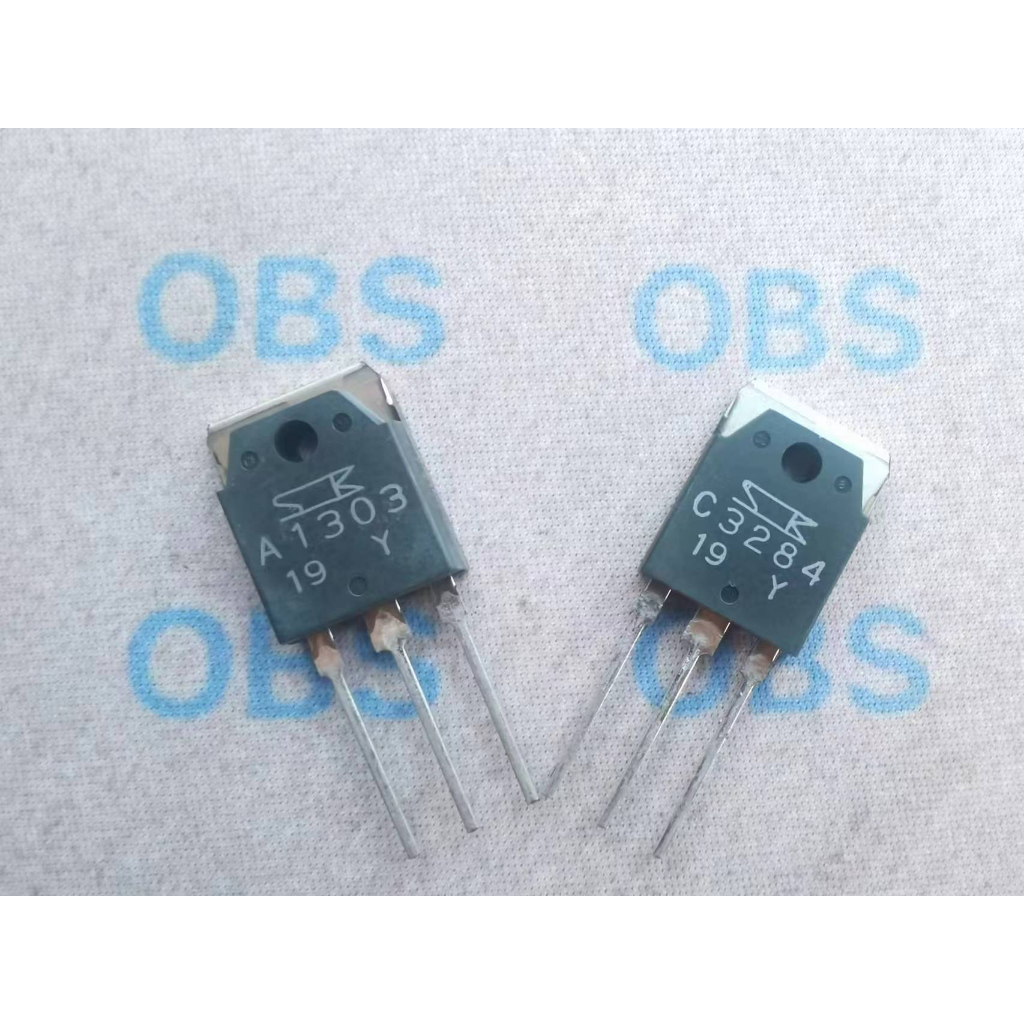 ใหม่ ของแท้ Sanken หลอดขยายเสียงคลาสสิก 2SA1303 2SC3284 A1303/C3284 ...