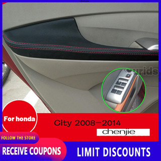 อุปกรณ์เสริมแผงประตูรถยนต์สําหรับ Honda City 2 ชิ้น 2008 2009 2010 2011 2012 2013 2014