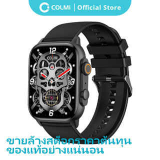 COLMI C81 นาฬิกาสมาร์ทวอทช์ นาฬิกาข้อมือผู้ชาย อัตราการเต้นของหัวใจ IP68 บลูทูธกันน้ำ โทรได้ สายซิลิโคน Smartwatch 22 มม