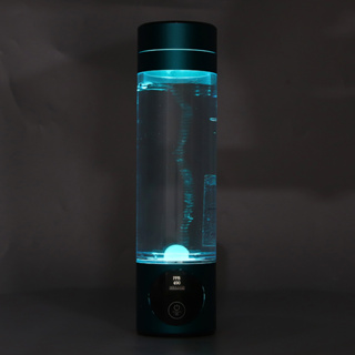 Aquarius316 ขวดน้ำไฮโดรเจนแบบพกพา Hydrogen Erich Water Ionizer USB ชาร์จใหม่ได้ Rich Cup สำหรับการเดินทางที่บ้าน