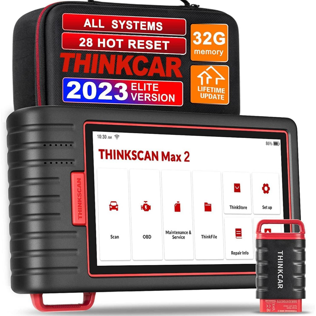 2023 newest thinkcar Thinkscan Max Max2 OBD2 Scanner Professional Full ...