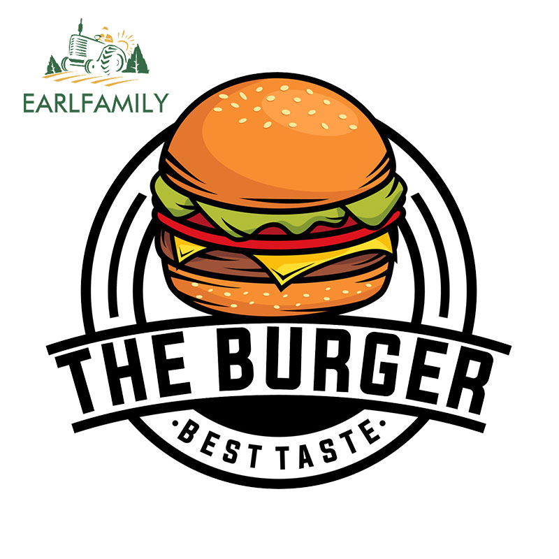 earlfamily-สติกเกอร์ไวนิล-ลายกราฟฟิตี้-burger-zone-ขนาด-13-ซม-x-13-ซม-สําหรับตกแต่งรถยนต์