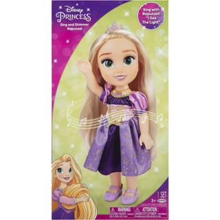 Disney Princess Sing and Shimmer Toddler Doll - Rapunzel ตุ๊กตาเจ้าหญิงดิสนีย์ ร้องเพลง และชิมเมอร์ สําหรับเด็กวัยหัดเดิน - Rapunzel