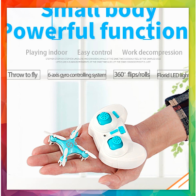 Ultra clearance mini drone