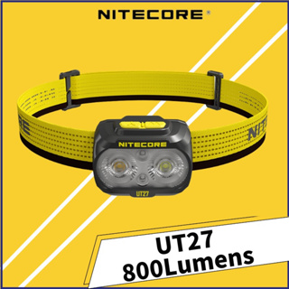 Nitecore UT27 ไฟหน้า 520 ลูเมนส์ แบบลําแสงคู่ ชาร์จแบตเตอรี่ น้ําหนักเบาพิเศษ