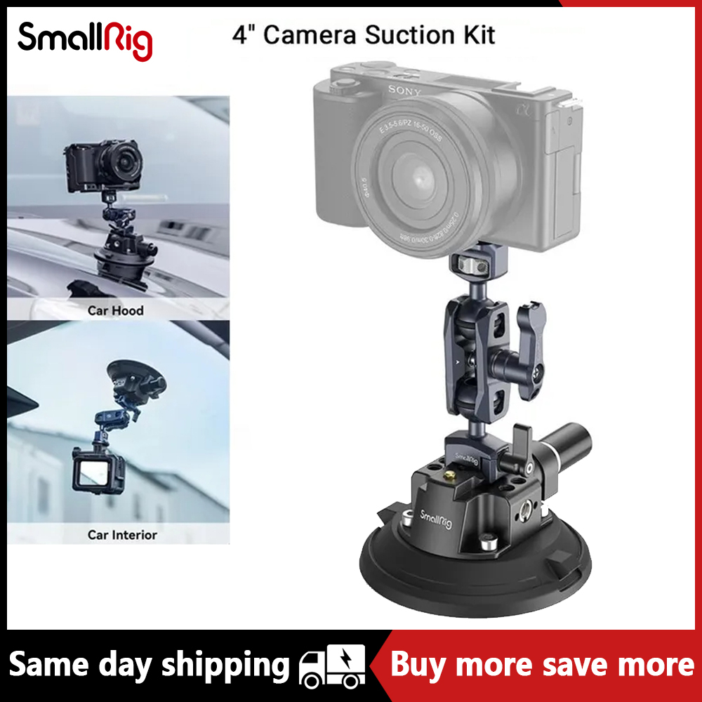 Smallrig SMALLRIG เมาท์ขาตั้งกล้อง 4 นิ้ว พร้อมหัวบอล 3 กก. สําหรับ ...