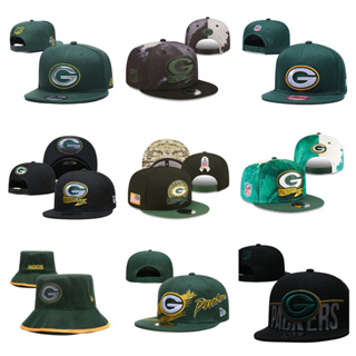 NFL Green Bay Packers หมวกเสื้อกีฬากลางแจ้งแบบปรับได้