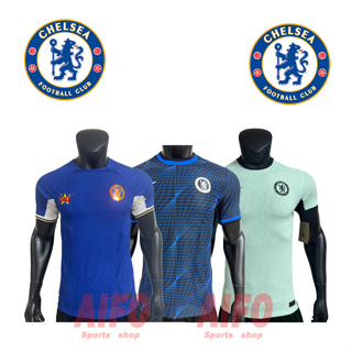 เสื้อกีฬาแขนสั้น ลายทีมชาติฟุตบอล Chelsea Player Version 2023 24 ชุดเหย้า คุณภาพสูง สําหรับผู้ชาย