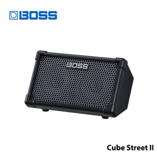 Boss Cube Street II แบตเตอรี่-Powered สเตอริโอเครื่องขยายเสียงกีตาร์แบบพกพาเล่นแกนนำลำโพงบลูทูธ 2-2x6.5 "10 วัตต์ Combo AMP