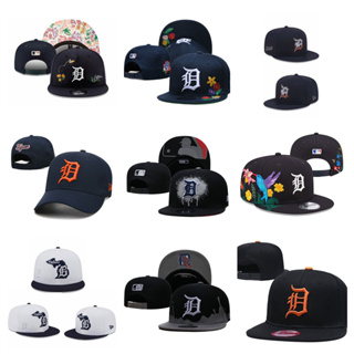 MLB Detroit Tigers หมวกเสื้อกีฬากลางแจ้งแบบปรับได้