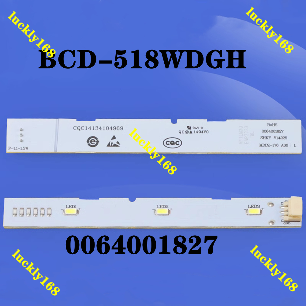 Lampe LED Pour Réfrigérateur - Compatible BCD575WDB, 518WDGH, 0064001827 - 130x16mm - Éclairage économe - 11
