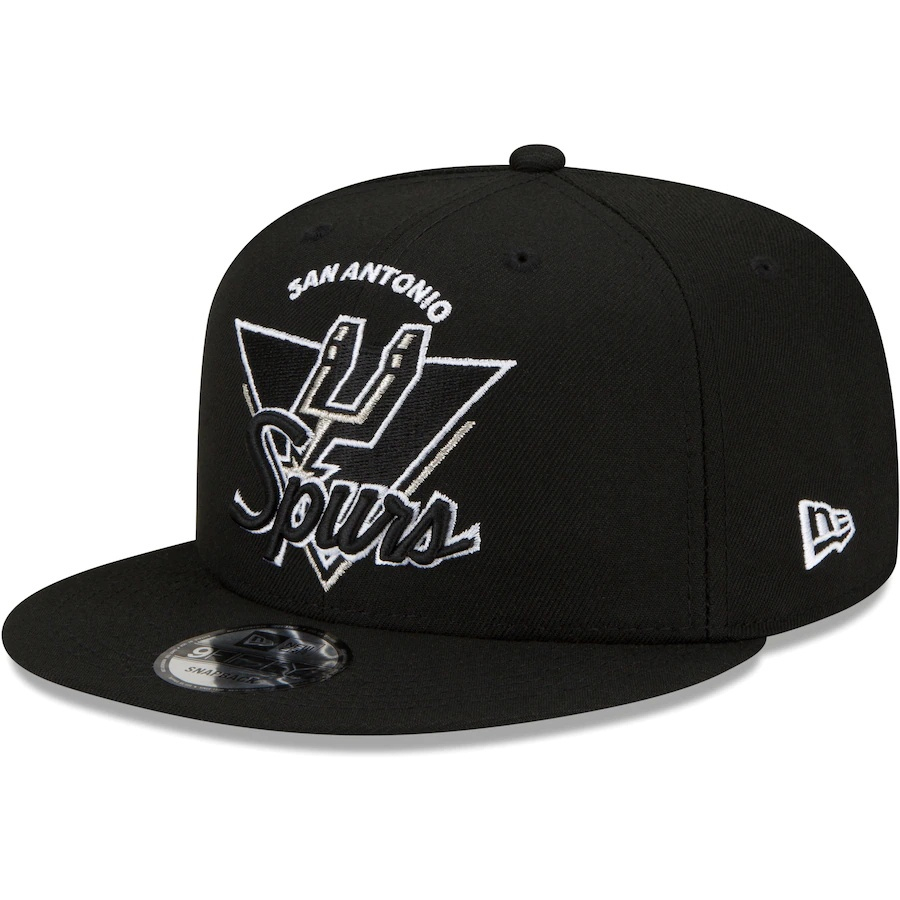 nba-san-antonio-spurs-หมวกเสื้อกีฬากลางแจ้งแบบปรับได้