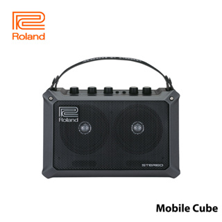 Roland MOBILE CUBE เครื่องขยายเสียงสเตอริโอ ใช้แบตเตอรี่