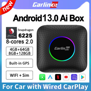 Carplay Ai Box Wireless Apple Carplay Wireless Android Auto Adapter  Carlinkit Plus Only Wired Carplay Cars Android 120 System 8