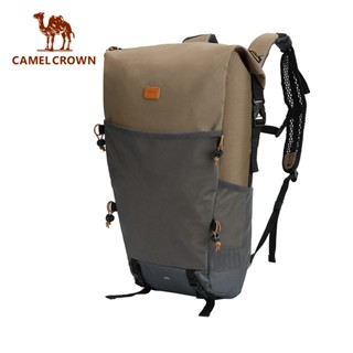 CAMEL CROWN กระเป๋าเป้สะพายหลัง กันน้ํา ความจุขนาดใหญ่ 30L ลิตร สําหรับปีนเขา เดินป่า