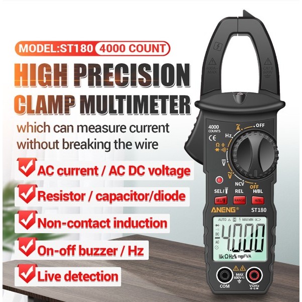 aneng-st180-เครื่องวัดแรงดันไฟฟ้าดิจิทัล-ac-dc-นับ-4000-ครั้ง