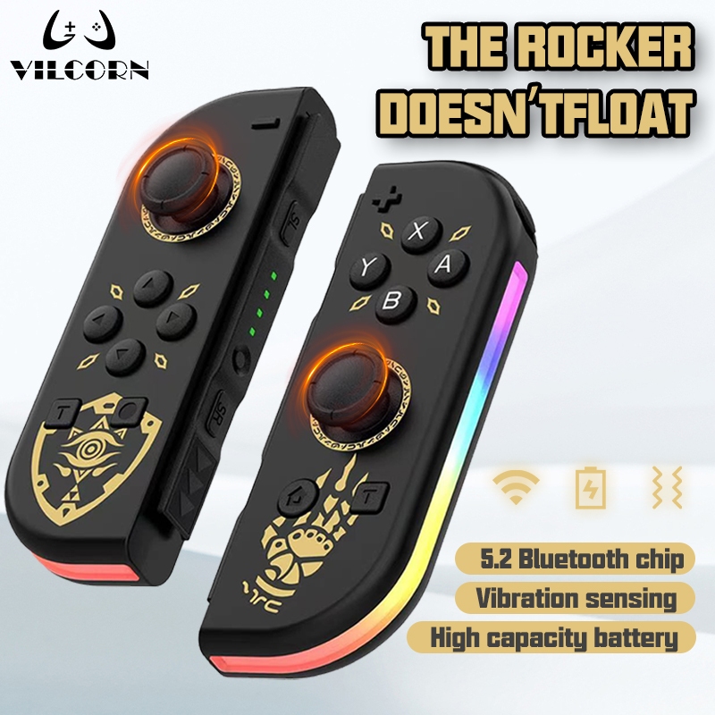 Vilcorn Joy2 จอยแพด สําหรับ Nintendo Switch Lite Oled Joy Con Zelda