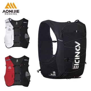 Aonijie 10L กระเป๋าเป้สะพายหลัง น้ําหนักเบา เหมาะกับการวิ่ง เล่นกีฬา Outdoor Backpack C9116