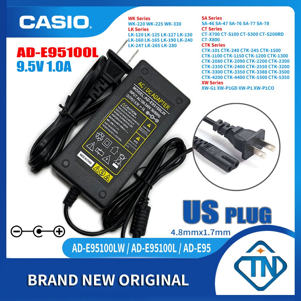 Cargador Tipo C HQRP Adaptador De Corriente Para Casio AD-E95100