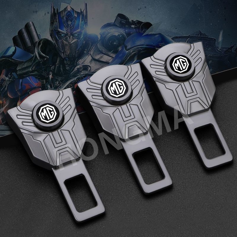 MG Auto Zinc Alloy Transformer เข็มขัดนิรภัย MG4 MG5 MG6 MG7 หัวเข็มขัด