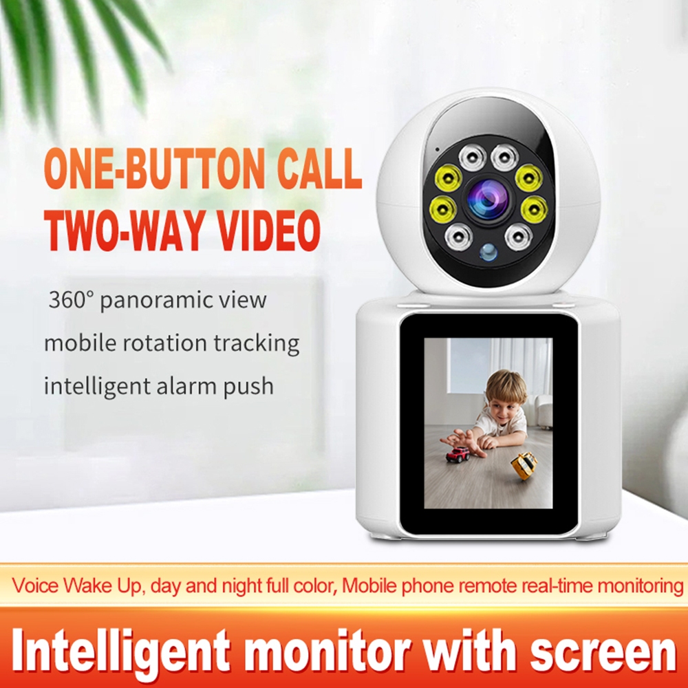 wifi ที่บ้าน 2.0MP วิดีโอคอลกล้อง PTZ IP/การติดตามคนเดินเท้า Cry ...