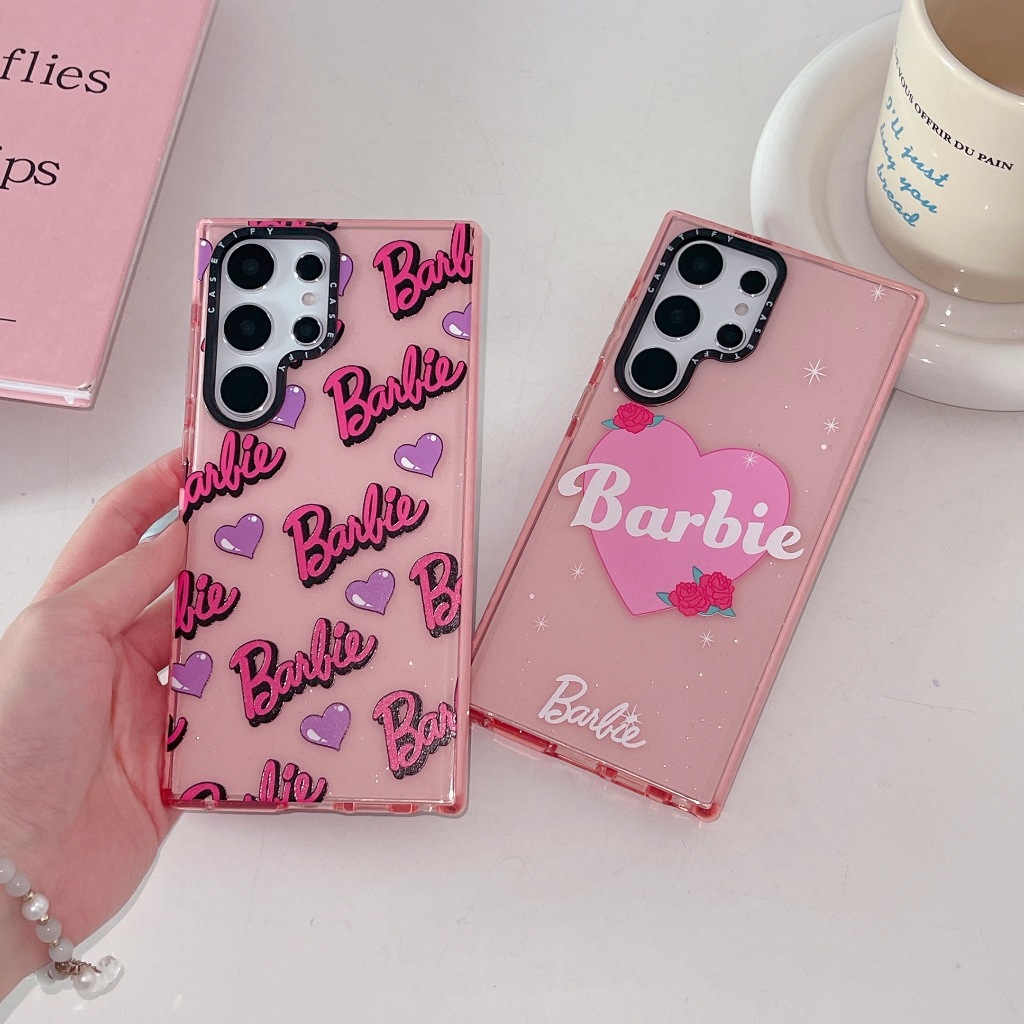CASETIFY Barbie รักหัวใจ เคส Samsung Galaxy S23 Ultra S22Ultra S23 Plus