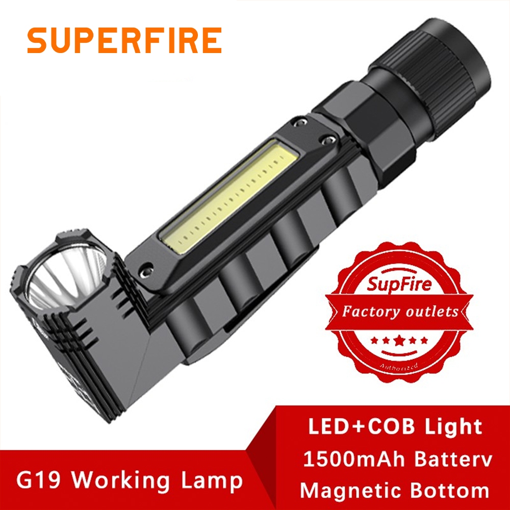 superfire-ไฟฉาย-led-ชาร์จ-usb-พร้อมแม่เหล็ก-แบบพกพา-อเนกประสงค์-สําหรับตกปลา-ตั้งแคมป์-ทํางาน-g19