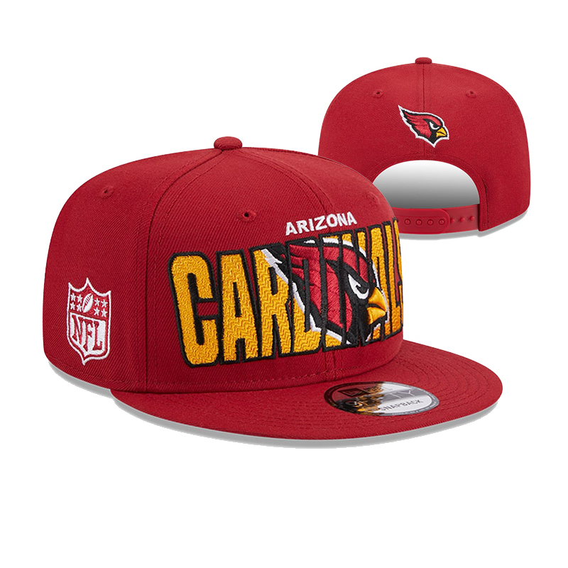 nfl-arizona-cardinals-หมวกปีกปีกแบนแบบปรับได้หมวกกีฬากลางแจ้ง