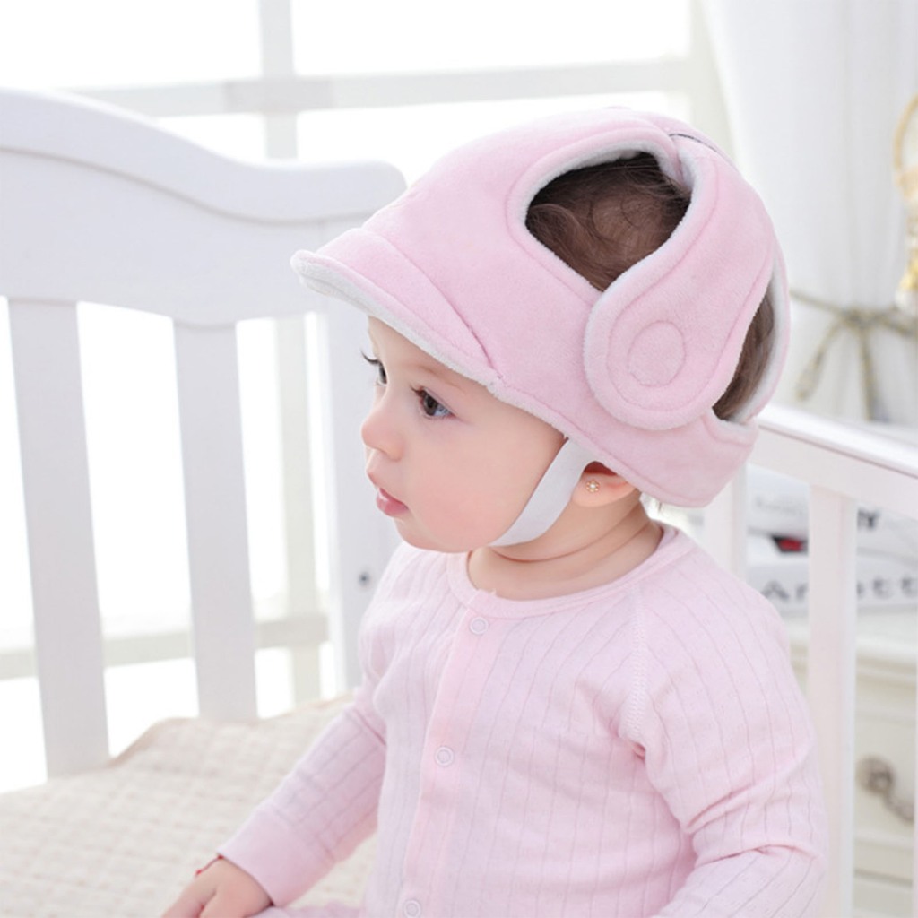 หมวกกันน็อคเด็กดูดซับแรงกระแทกน้ำหนักเบาระบายอากาศได้หมวกนิรภัยสำหรับทารกที่อ่อนนุ่มปรับได้-navee