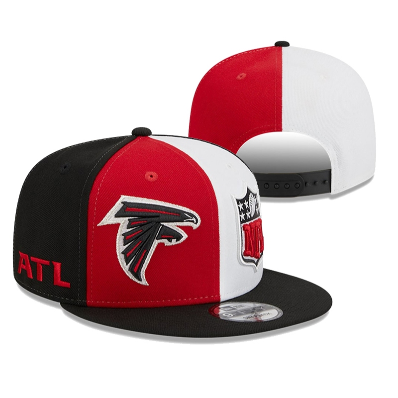 nfl-atlanta-falcons-หมวกปีกปีกแบนแบบปรับได้หมวกกีฬากลางแจ้ง