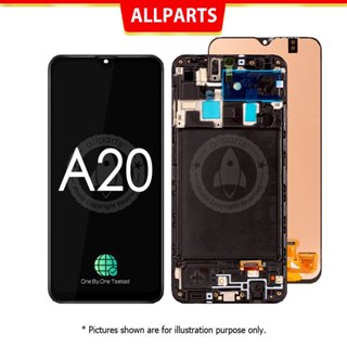 Display​ จอ ทัช สำหรับ SAMSUNG Galaxy A20 A205 A205F LCD หน้าจอ พร้อมทัชสกรีน