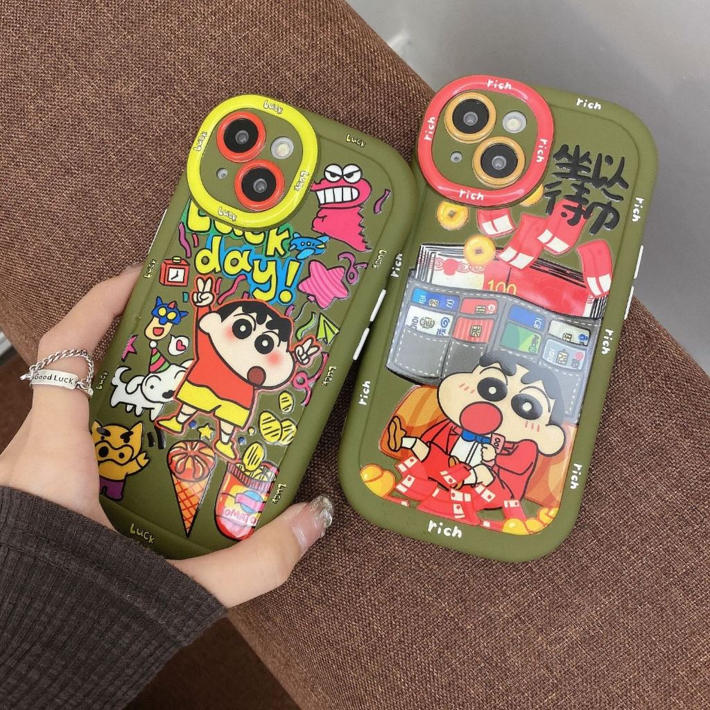 ใหม่-เคสโทรศัพท์มือถือ-tpu-ลายการ์ตูนชินจัง-สําหรับ-iphone-11-12-13-14-15-series
