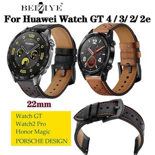 22mm Huawei watch GT Series Strap Leather smartwatch For Huawei Watch GT 4 GT 3 GT 2 Pro GT 3 SE 46mm wristband bracelet