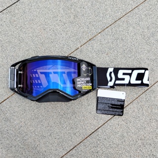 SCOTT แว่นตาวิบาก MX รถจักรยานยนต์แข่งแว่นตาจักรยานสกปรกปิดถนน Moto หมวกกันน็อคแว่นตา