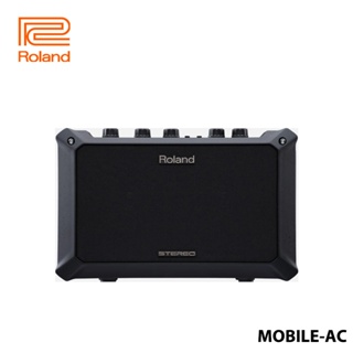 Roland MOBILE-AC เครื่องขยายเสียงกีตาร์อะคูสติกไฟฟ้า แบบพกพา ใช้แบตเตอรี่