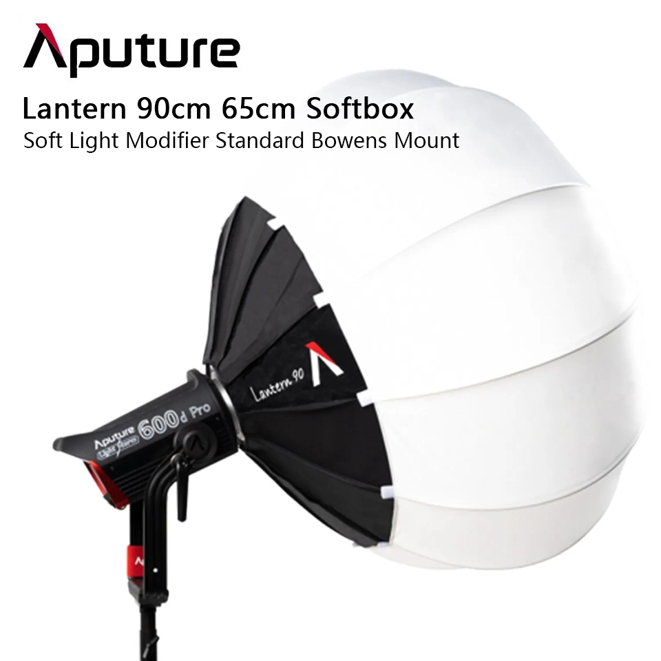 โคมไฟซอฟท์บ็อกซ์ 90 ซม. 65 ซม. สําหรับ Aputure 300D Mark II 120D 120T ...