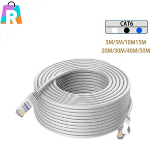 【RONGLIVER】สายเคเบิล LAN 3 เมตร ~ 50 เมตร Cat 6 Gigabit 1,000 เมตร UTP สําหรับ PC แล็ปท็อป เราเตอร์